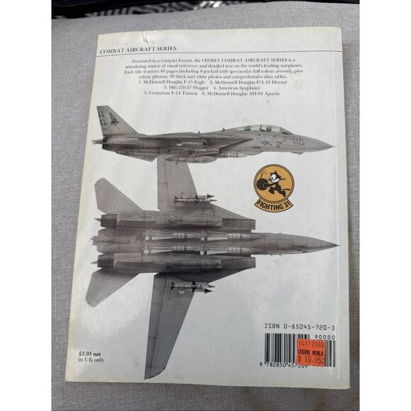 F-14 TOMCAT (OSPREY COMBAT AIRCRAFT SERIES) By Lindsay Peacock **BRAND NEW** - Picture 2 of 10